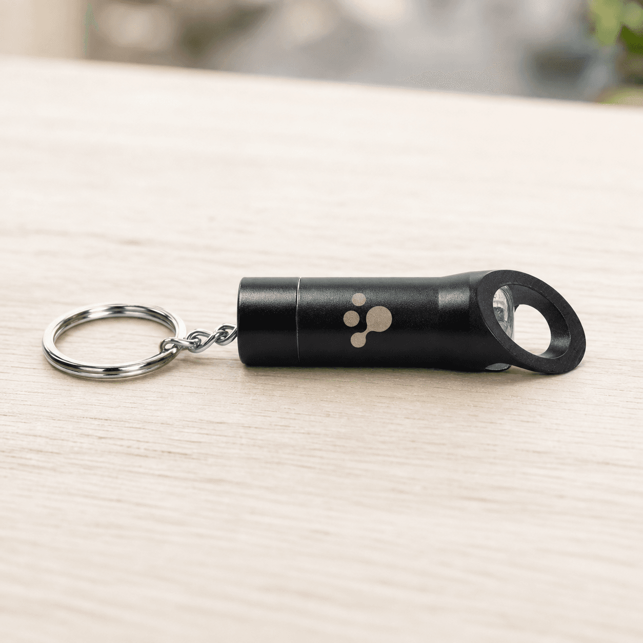 Printed LED torch key ring with bottle opener - productafbeelding 1
