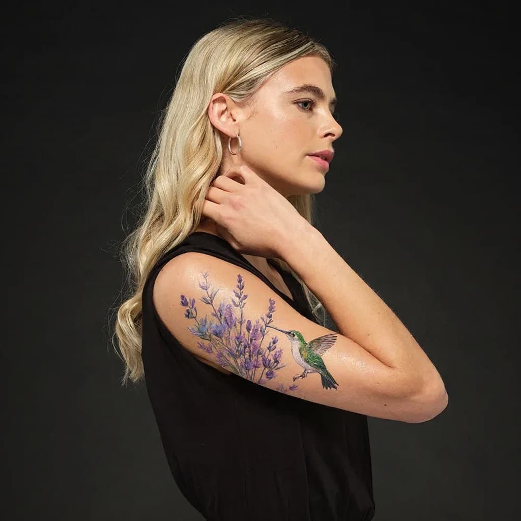 Custom temporary tattoo with your own design